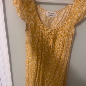Reformation yellow sundress. Worn once.